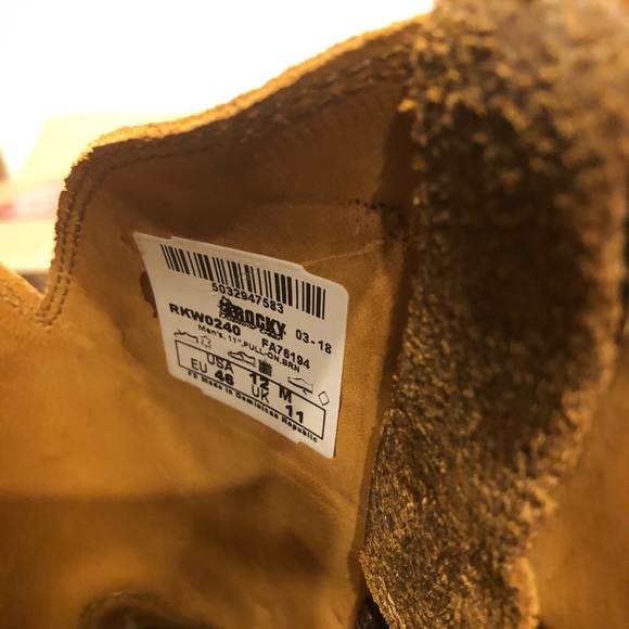 BNIB Rocky boots as 12 - Picture 5 of 14